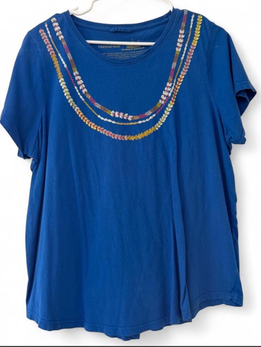 Mahina Made Blue Shirt